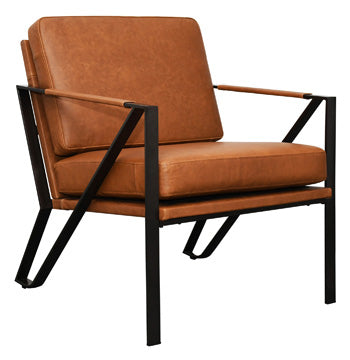 Ashley Furniture Garronmont accent chair with plush fabric upholstery and tapered wooden legs, stylish and comfortable for living rooms.