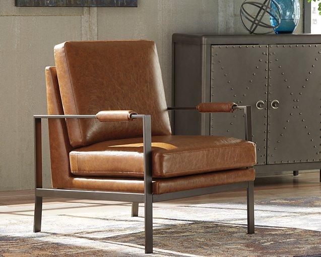 Ashley Furniture Peacemaker Accent Chair with plush fabric and stylish design, perfect for living room or bedroom decor.