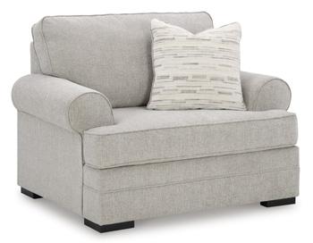 Eastonbridge oversized chair by Ashley Furniture, featuring plush upholstery and wide armrests in a cozy living room setting.