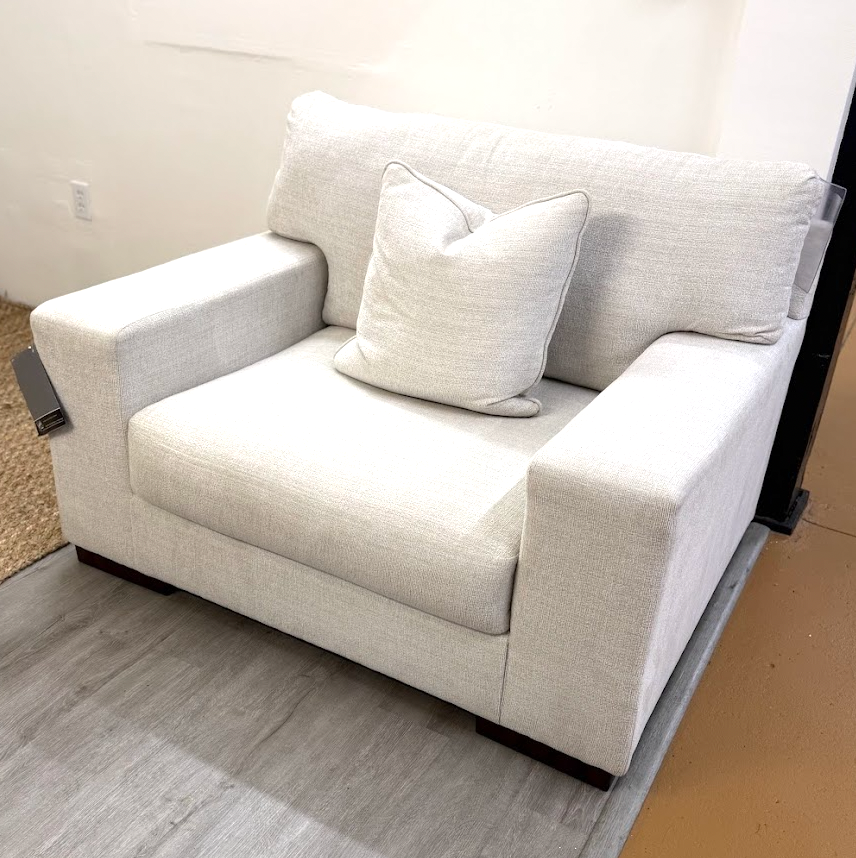 Ashley Furniture Newport oversized chair with plush upholstery and wide seating, ideal for a modern living room.