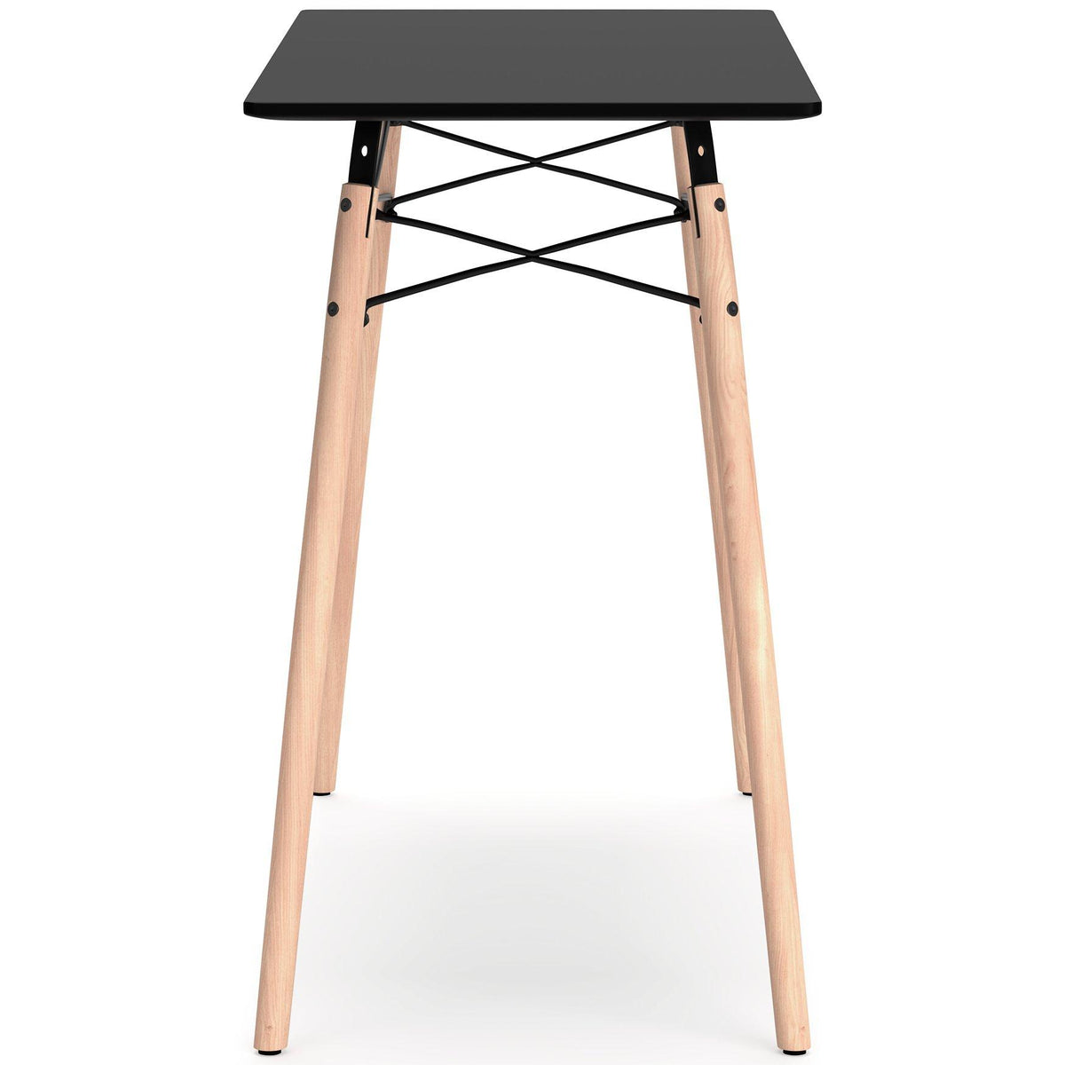 Ashley Jaspeni home office desk with a spacious surface, modern design, and sturdy wooden construction for productive workspace.