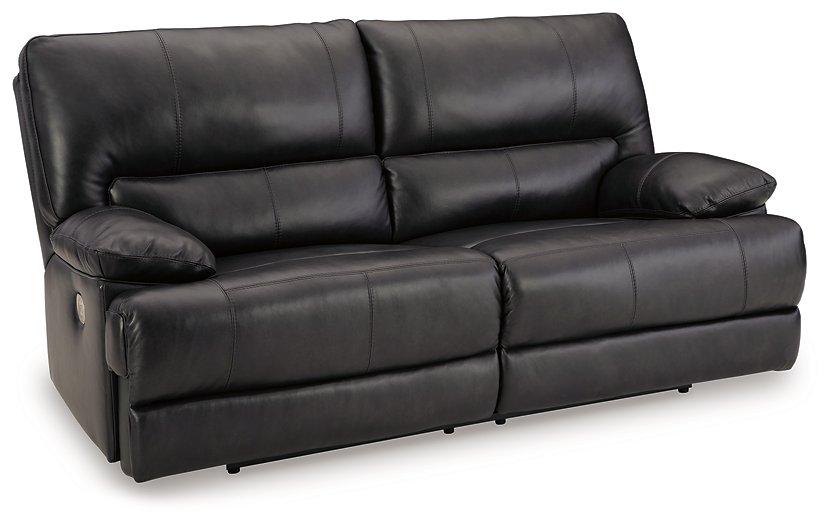 Ashley Furniture Mountainous Living Room Set featuring a sectional sofa and coordinating chairs in a modern mountain-inspired design.