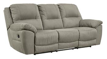 Ashley Furniture Next-Gen Gaucho living room set with sofa and armchair in a modern design, featuring plush cushions and neutral fabric.