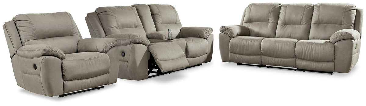 Ashley Furniture Next-Gen Gaucho Living Room Set with plush sofa and matching chairs in a modern design.