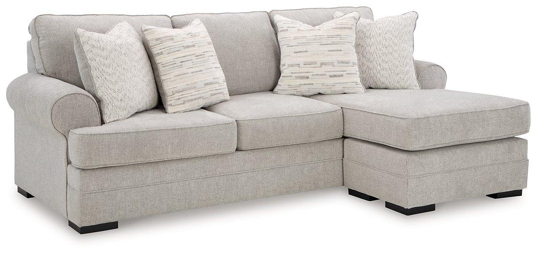 Ashley Furniture Eastonbridge living room set with sofa, loveseat, and coffee table in a modern living space.