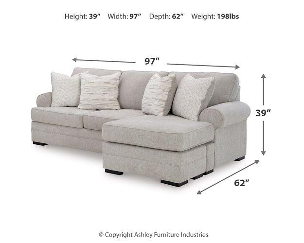 Ashley Furniture Eastonbridge living room set with sofa and armchair in a modern, comfortable living space.