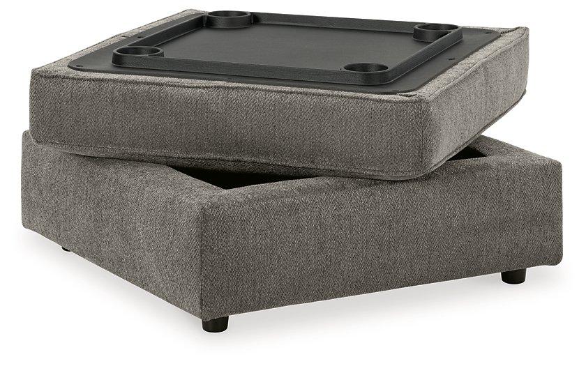 Ashley Furniture O'Phannon living room set with sofa, loveseat, and armchair in a modern fabric design.