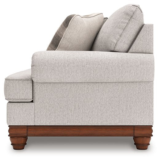 Ashley Furniture Clearbrooke living room set featuring a sofa and loveseat with plush cushions and stylish upholstery.
