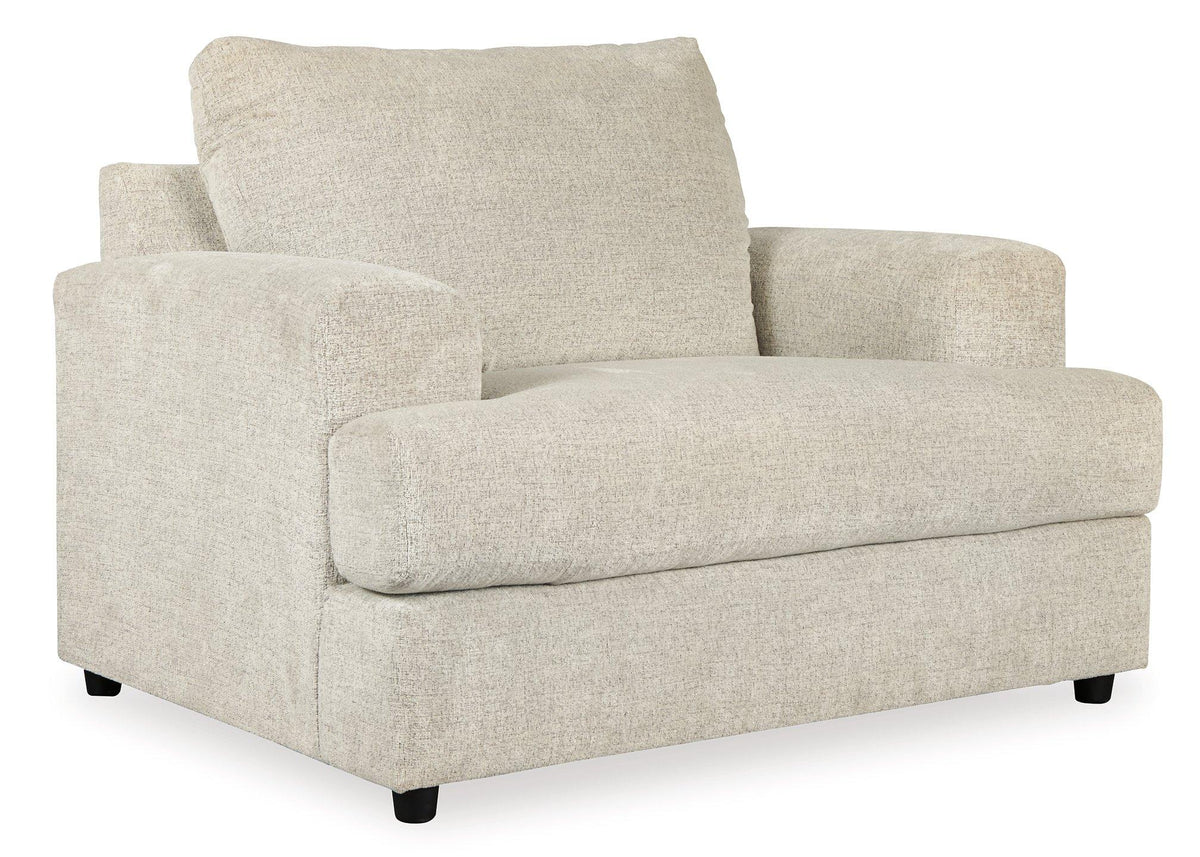 Ashley Furniture Soletren living room set with sofa and loveseat, featuring plush cushions and modern design.