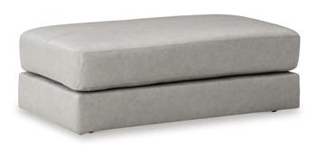 Ashley Furniture Amiata oversized accent ottoman with plush fabric and modern design, shown in warm mapmx color.
