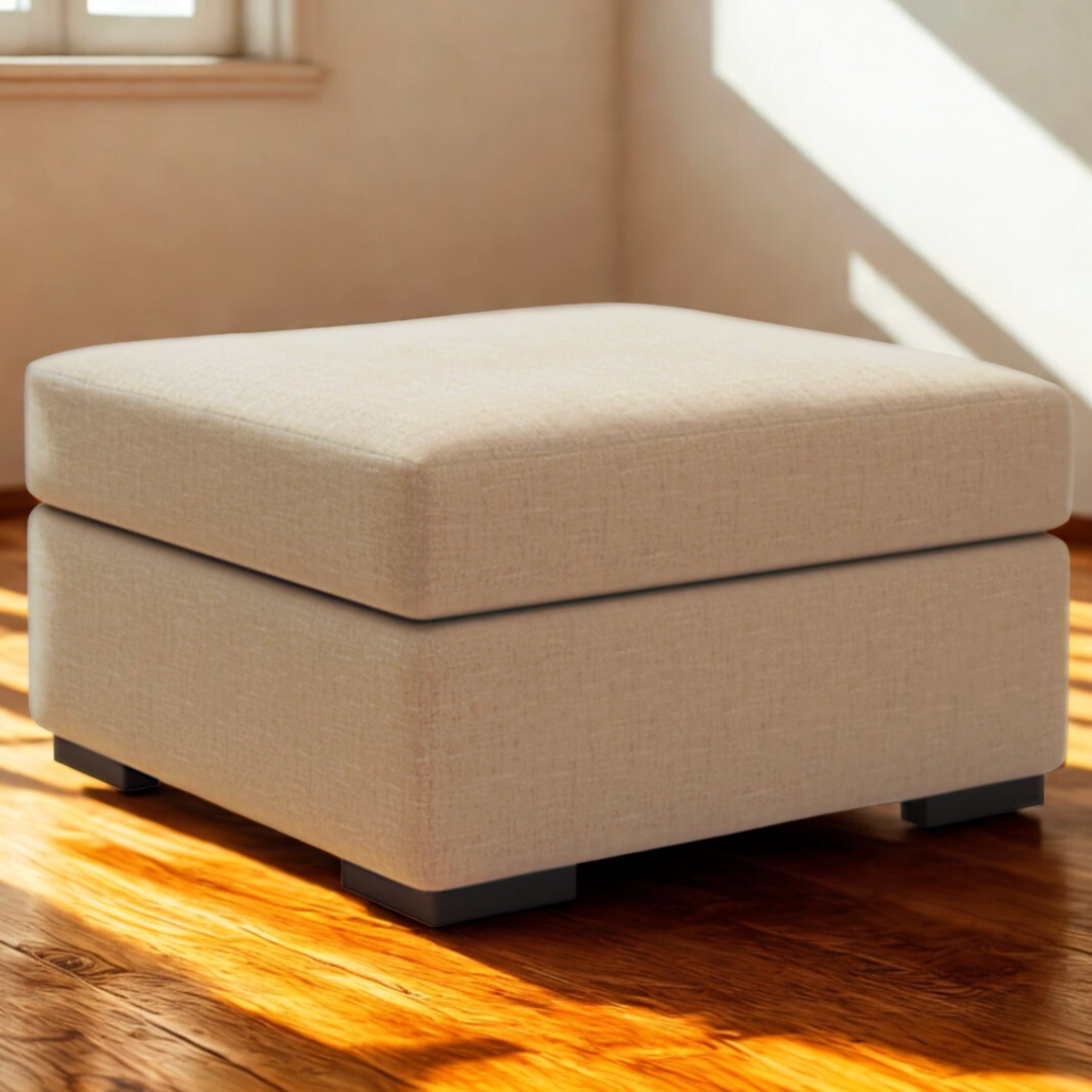 Ashley Furniture Lennox oversized accent ottoman with plush fabric and stylish design, perfect as a versatile home decor piece.