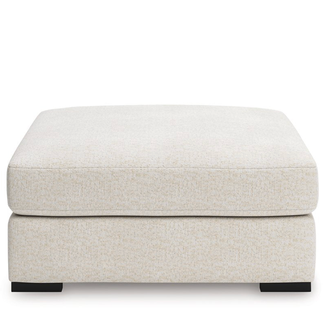 Ashley Furniture Pebblebrook oversized accent ottoman with plush fabric and stylish design, perfect for living room decor.