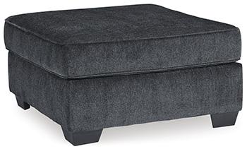Oversized Ashley Furniture Altari accent ottoman with plush fabric, serving as a stylish and functional furniture piece.