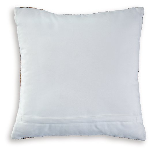 Set of four Ashley Furniture Kierenworth pillows featuring soft fabric and decorative patterns for stylish bedroom decor.