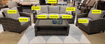 Ashley Furniture Oasis Court Pillow with textured fabric and decorative design for comfortable, stylish home decor.