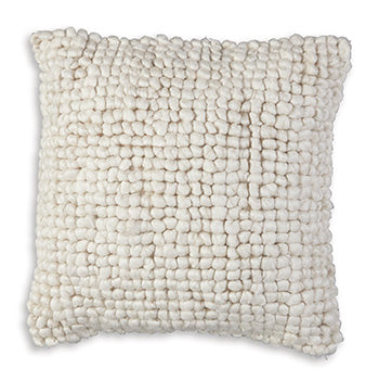 Ashley Furniture Aavie Pillow with soft fabric and decorative design, perfect for adding comfort and style to your sofa or bed.