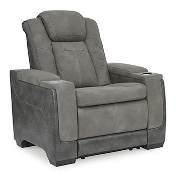 Next-Gen DuraPella Power Recliner by Ashley Furniture, showcasing plush upholstery and modern recline features for comfort.