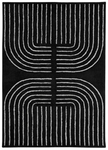 Medium Eldonmore area rug by Ashley Furniture with intricate pattern and neutral tones, suitable for living room or bedroom decor.