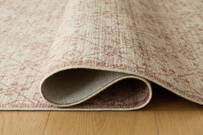 Close-up of the textured Lyamford Rug by Ashley Furniture, showcasing its intricate woven pattern and soft, durable surface.