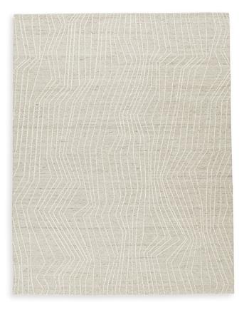 Medium Ashley Furniture Varahill Rug with intricate patterns and soft texture, perfect for adding warmth to living spaces.