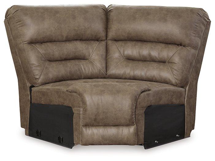 Ashley Furniture Ravenel Power Reclining Sectional with plush cushions and modern design, perfect for comfortable living rooms.