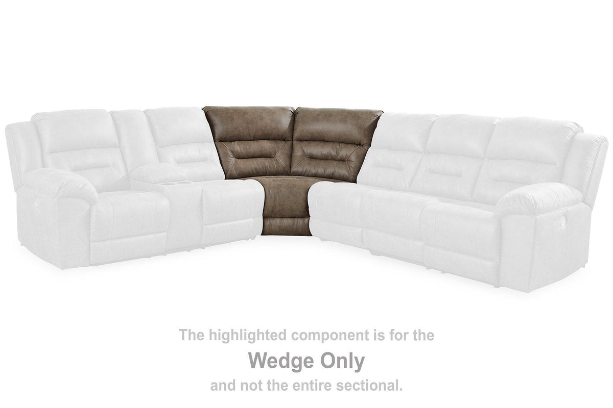 Ashley Furniture Ravenel Power Reclining Sectional with plush cushions and modern design, perfect for lounging in living rooms.
