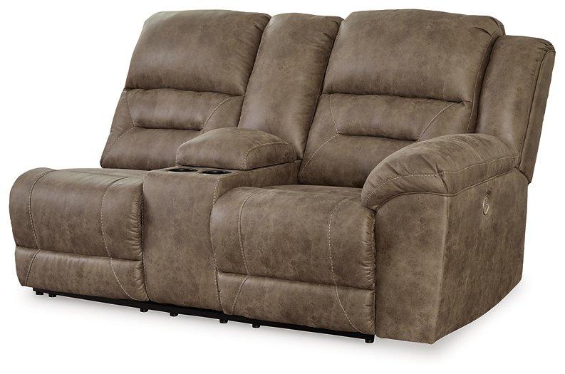 Ashley Furniture Ravenel Power Reclining Sectional with plush cushions and modern design, perfect for comfortable living rooms.