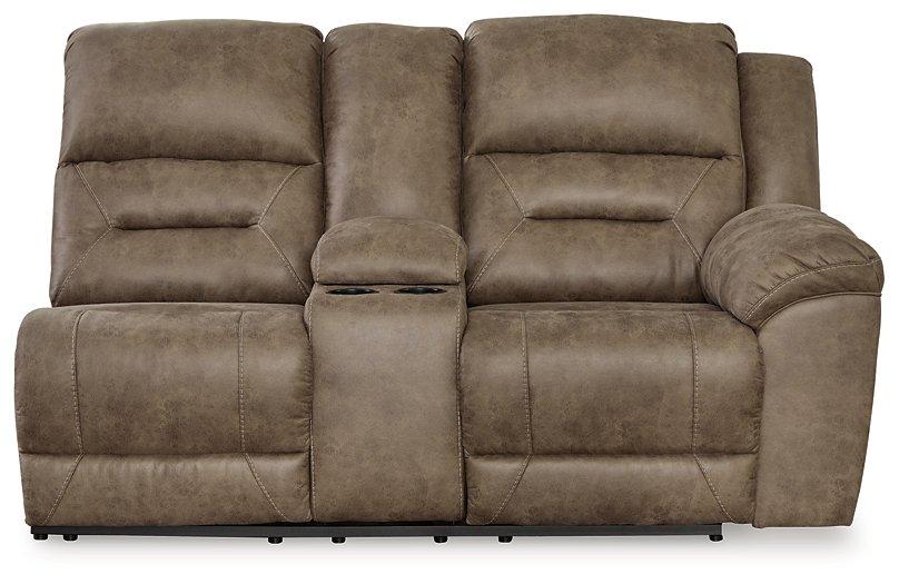 Ashley Furniture Ravenel Power Reclining Sectional with plush cushions and modern design, shown in a spacious living room setting.