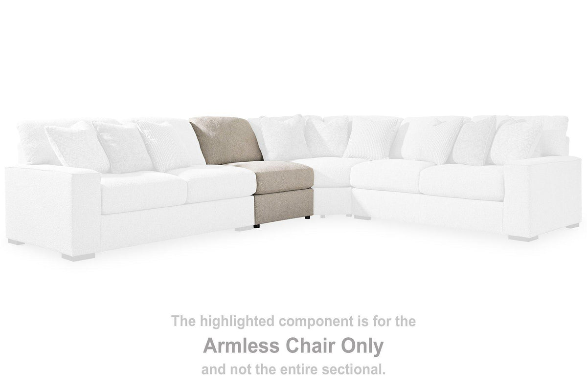Ashley Furniture Ballyton sectional sofa with plush cushions and a modern design, shown in a stylish living room setting.