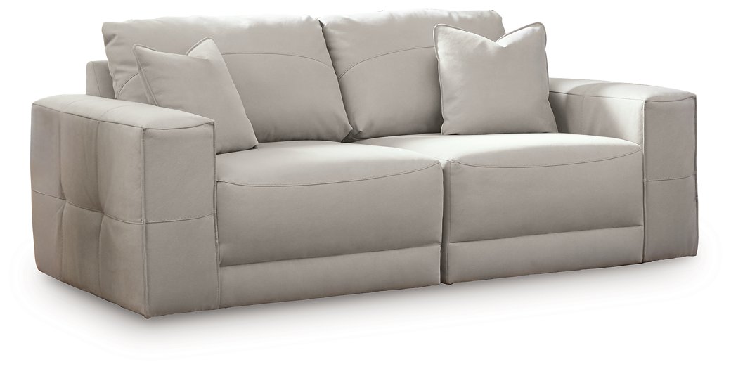Ashley Furniture Next-Gen Gaucho Sectional loveseat with plush cushions and modern design in a neutral fabric.