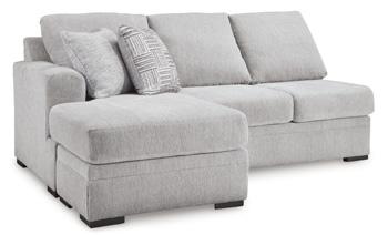 Ashley Furniture Gabyleigh sectional with chaise, featuring plush upholstery and modern design, shown in a stylish living room setting.