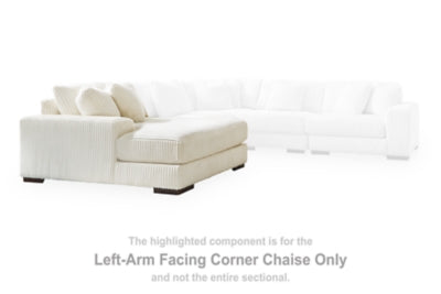 Ashley Furniture Lindyn sectional with chaise, featuring plush upholstery and modern design, shown in a stylish living room setting.