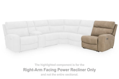 Ashley Furniture Next-Gen DuraPella power reclining sectional with plush cushions and modern design, shown in a spacious living room setting.