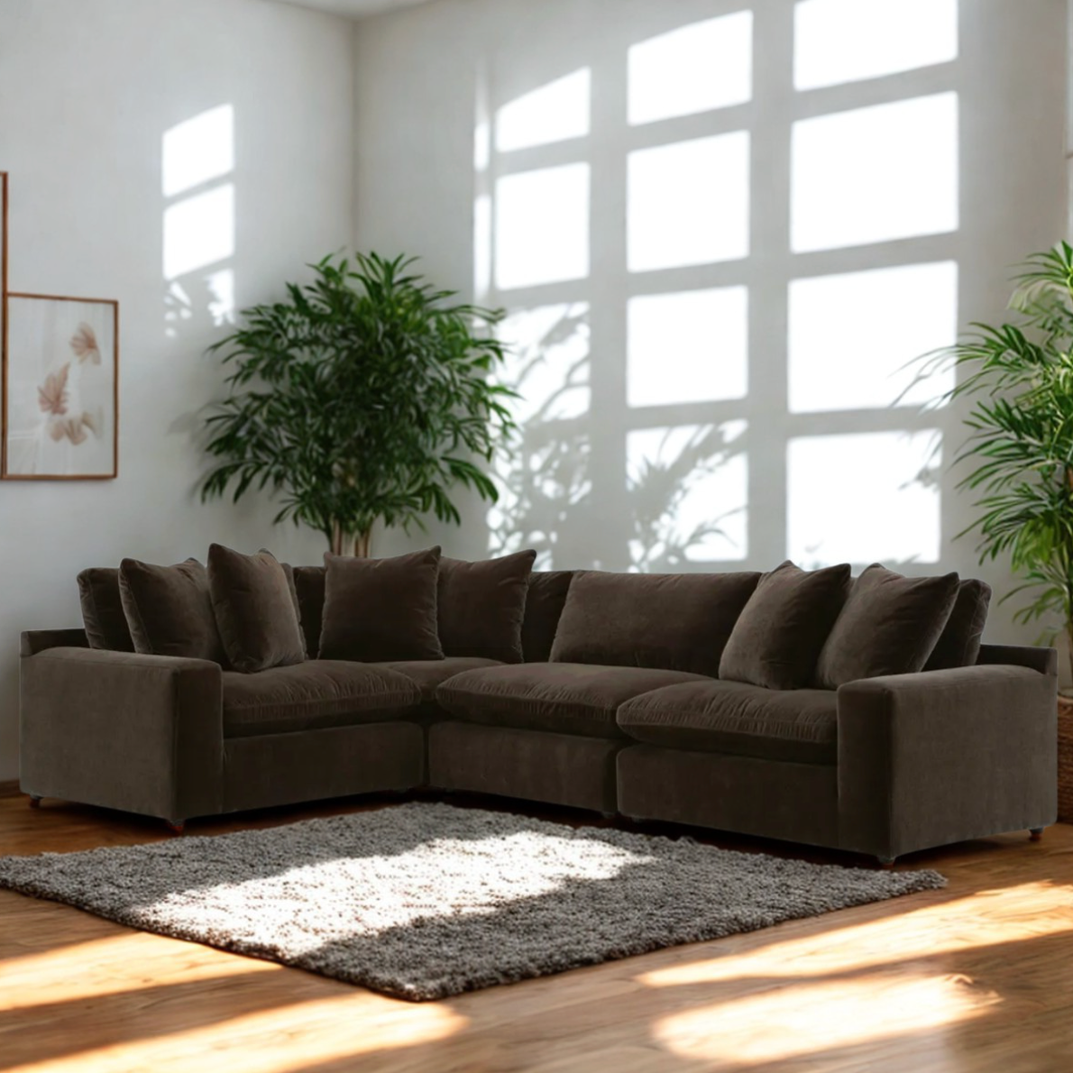 Nova Cloud 4pc Corner Sectional - Pull Up A Couch