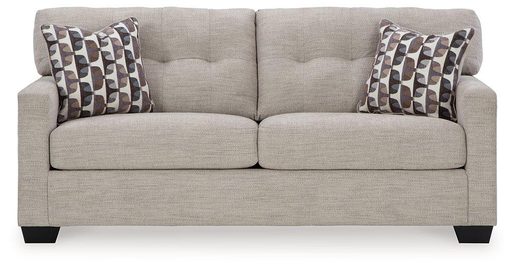 Ashley Furniture Mahoney sofa with plush upholstery and modern design, shown in a cozy living room setting