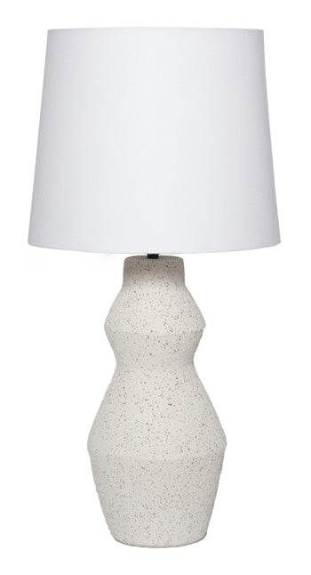 Ashley Furniture Dawthorne table lamp with a sleek, modern design and a neutral fabric lampshade on a sturdy base.