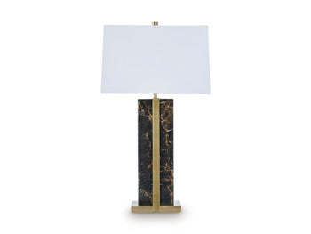 Ashley Furniture Neonish Table Lamp with modern design, featuring a sleek base and vibrant neon-colored shade.