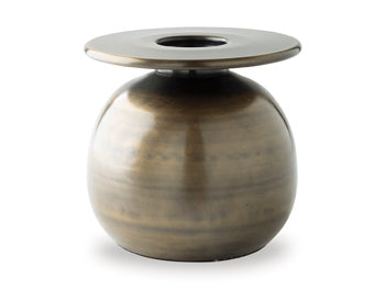 Ashley Furniture Fedorleigh Vase, decorative ceramic vase with intricate design and glossy finish, ideal for home decor.