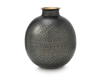 Elegant Woody Vase by Ashley Furniture featuring a natural wood finish and modern design for stylish home decor.