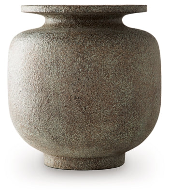Ashley Furniture Jedwick Vase, decorative ceramic vase with a sleek design, displayed on a neutral background.