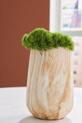 Ashley Furniture Cammen Vase, decorative ceramic vase with a modern design, shown in a stylish setting.