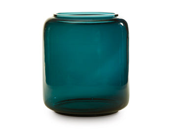 Ashley Furniture Inisland Vase showcasing a modern design with a smooth, curved surface in a sleek finish.