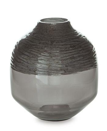 Harpwick Vase by Ashley Furniture featuring a sleek ceramic design with a glossy finish and modern shape.