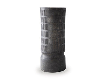 Beninworth Vase by Ashley Furniture, decorative ceramic vase with a sleek design, showcasing a smooth, glossy finish.