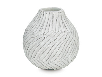 Ashley Furniture Shelvie Vase, a stylish decorative glass vase with a modern design, suitable for floral arrangements or as a display piece.