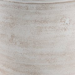 Ashley Furniture Meadie Vase with a textured ceramic finish, featuring a rounded shape and neutral color for elegant home decor.