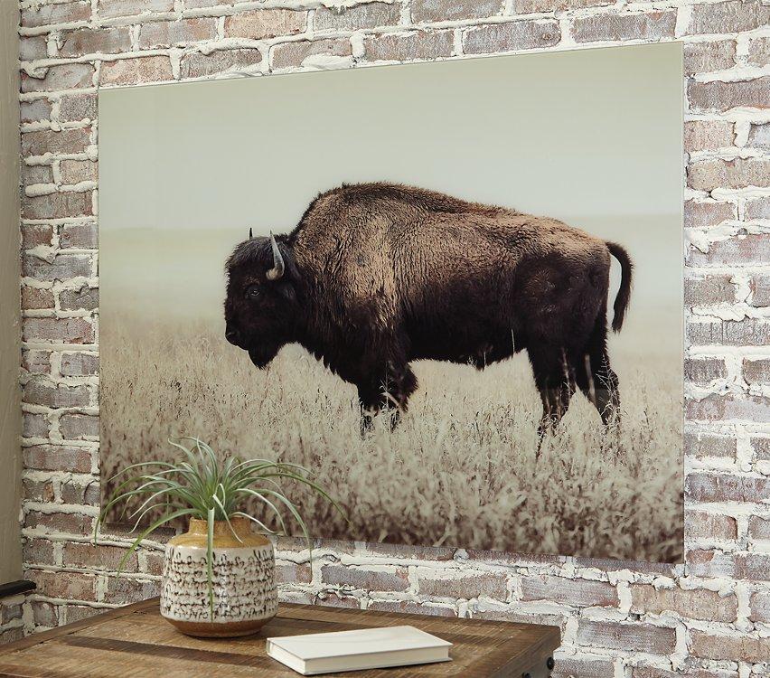Brutus wall art by Ashley Furniture featuring a modern, abstract design suitable for contemporary home decor.