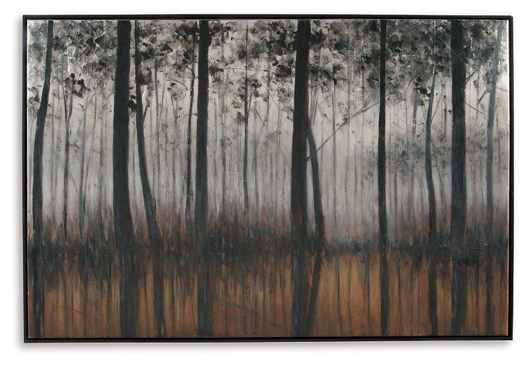 Elegant Philyra wall art by Ashley Furniture featuring a modern design, perfect for enhancing contemporary home decor.