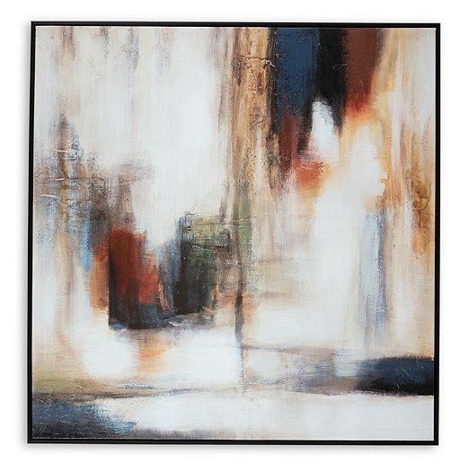 Pigeonford Wall Art by Ashley Furniture featuring a modern, abstract design suitable for contemporary home decor.