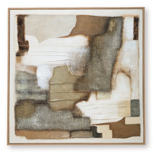 Ashley Furniture Wylander wall art featuring a modern, abstract design with vibrant colors for contemporary home decor.